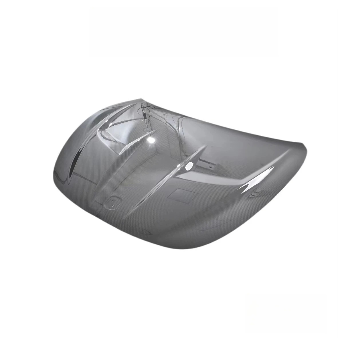 Car Modification Factory Price Color-unfading Durable Gloss/Matte Black Dry Carbon Fibre Bodykit Front Hood for SU7